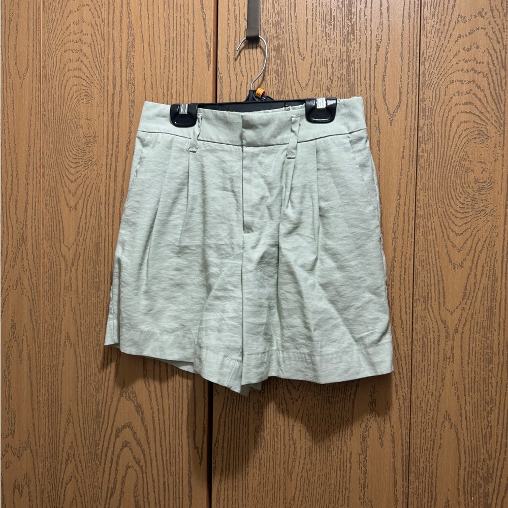 Light green shorts